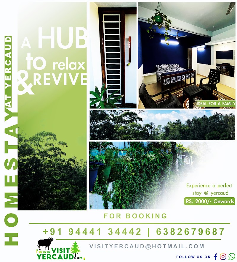 D’ Den Home Stay by Visit Yercaud - D’ Den Home Stay by Visit Yercaud, 4 Navis Villa, 383, Road, Gundur, Yercaud, Tamil Nadu 636601, India