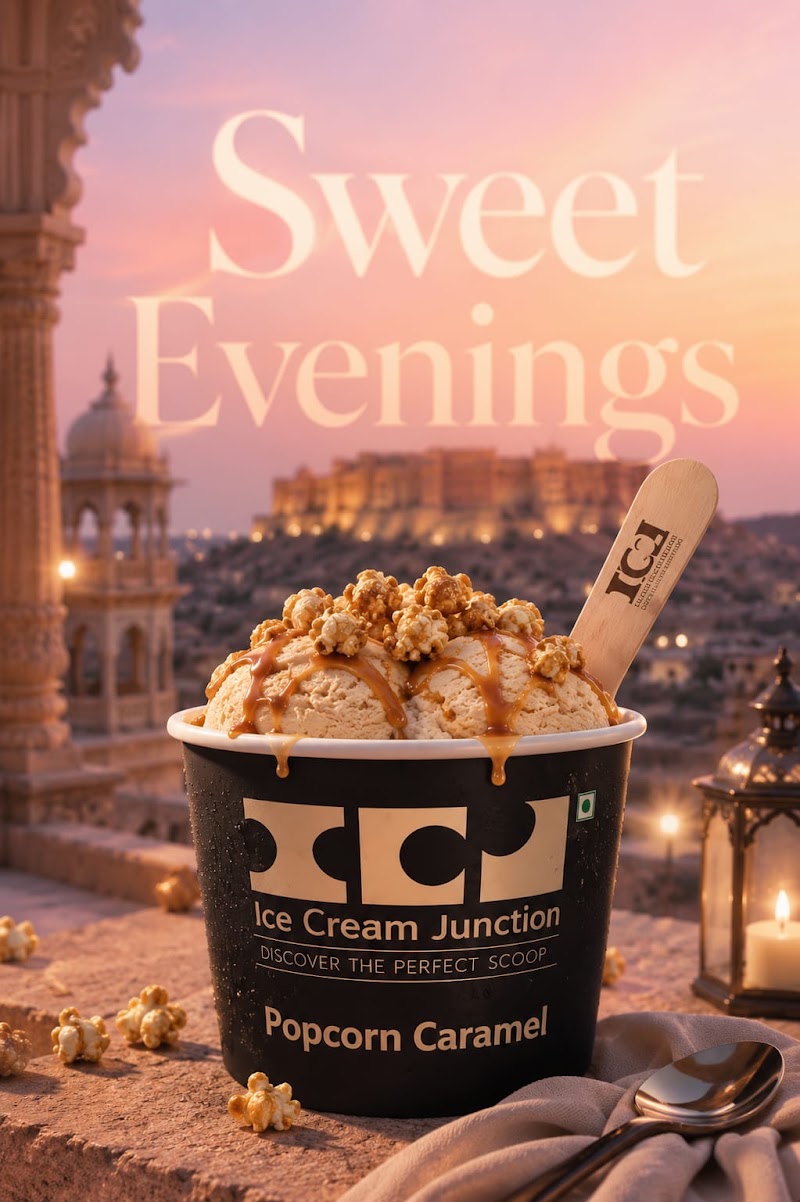ICJ | Ice Cream Junction Experience Center (Ratanada) - ICJ | Ice Cream Junction Experience Center (Ratanada) Bizz Space, Ground floor, Bhati Commercial Complex, Bhaskar Cir, near Ratan Vilas Hotel, Shakti Colony, Ratanada, Jodhpur, Rajasthan 342001, India