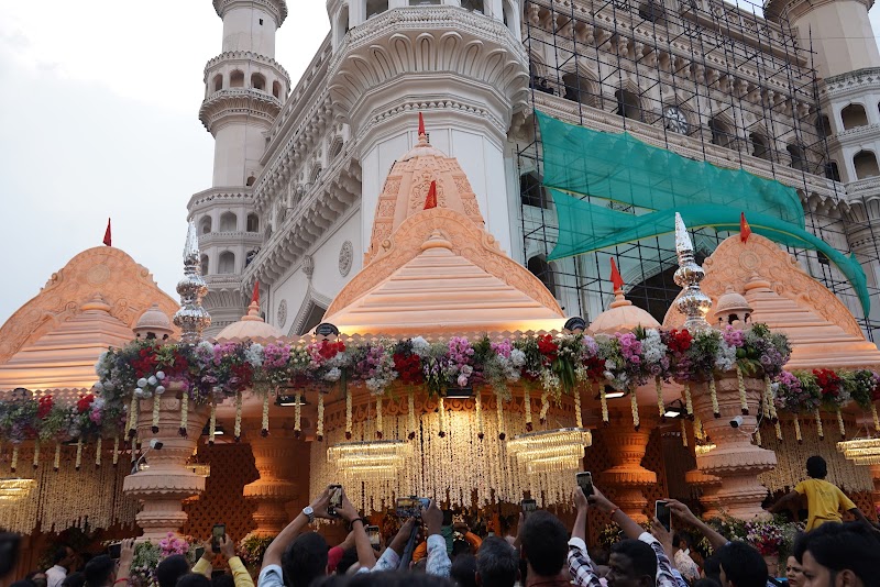 Shri Bhagya Laxmi Mandir, Charminar - Shri Bhagya Laxmi Mandir, Charminar, Charminar Cir, Charminar, Ghansi Bazaar, Hyderabad, Telangana 500002, India