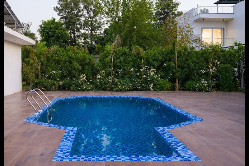 ELIVAAS AdhiVa Retreat - Luxury Villa in Delhi | 5 BHK Farmhouse with Private Pool - ELIVAAS AdhiVa Retreat - Luxury Villa in Delhi | 5 BHK Farmhouse with Private Pool Plot No: A-17, Uppal Farms, Bilaspur Kalan, Gurugram, Haryana 122413, India