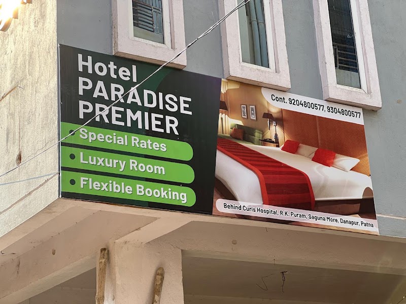 Hotel Paradise Premier - Hotel Paradise Premier Saguna Khagaul Rd, behind Curis Hospital, Saguna More, Balaji Nagar, New Tarachak, R K Puram, Patna, Bihar 801503, India