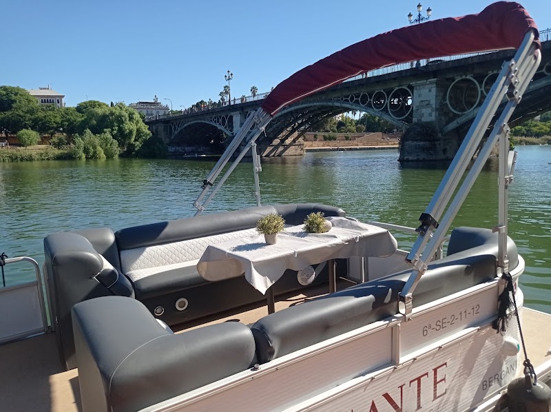 BERGANTE SEVILLA: Cruceros privados por el Guadalquivir, barco catamarán open - BERGANTE SEVILLA: Cruceros privados por el Guadalquivir, barco catamarán open Puente de S. Telmo, 7, 41013 Sevilla, Spain