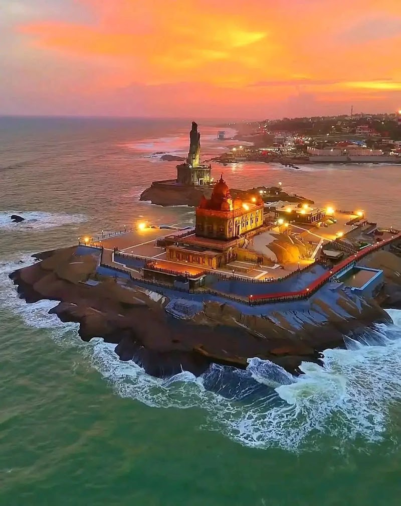 Kanyakumari beach - Kanyakumari beach, Vavaturai Beach Rd, Kanniyakumari, Tamil Nadu 629702, India