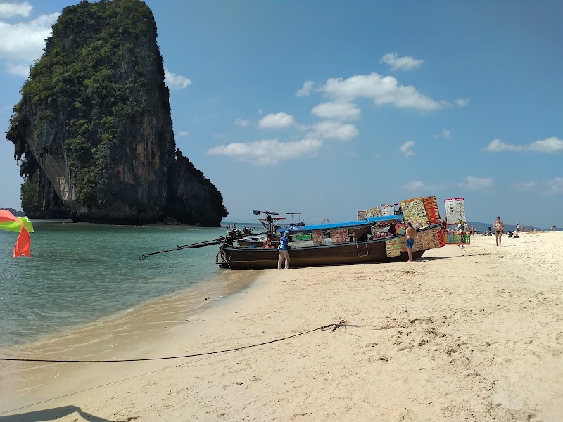 Phra Nang Beach - Phra Nang Beach 2R4Q+944, Stadt, Tambon Ao Nang, Amphoe Mueang Krabi, Chang Wat Krabi, Thailand