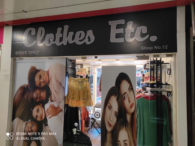 Clothes Etc - Clothes Etc Shop No 12, Ground floor Crystal shoppers paradise 33rd road, Off Linking Rd, Bandra West, Mumbai, Maharashtra 400050, India