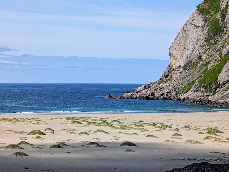 Bunes Beach - Bunes Beach Moskenesøya, Moskenes, Norway