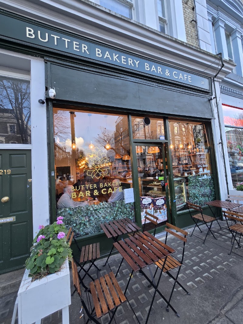 BNB Cafe and Bar Ltd Butter Bakery Bar & Cafe - BNB Cafe and Bar Ltd Butter Bakery Bar & Cafe 219 Westbourne Park Rd, London W11 1EA, UK