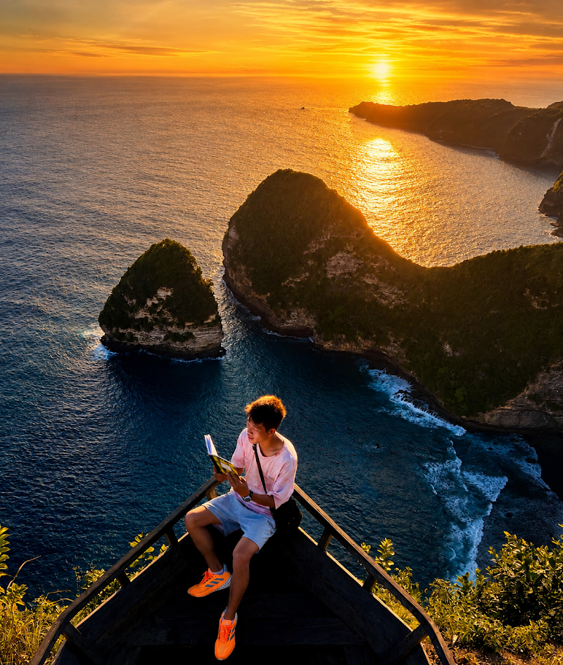 Kelingking sunset view point - Kelingking sunset view point, 6FWG+CQ2, Bunga Mekar, Nusa Penida, Klungkung Regency, Bali 80771, Indonesia