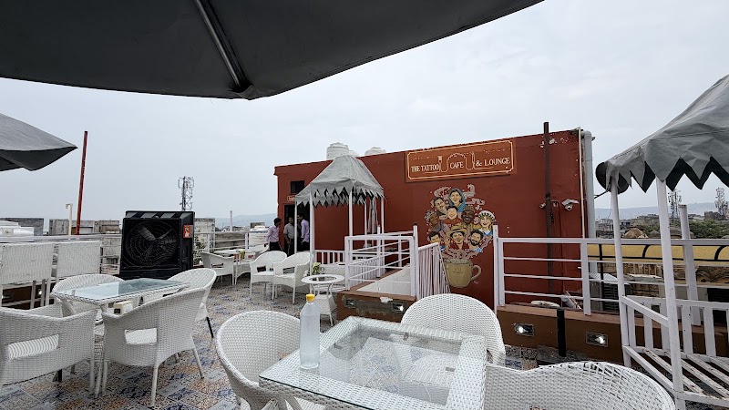 The Tattoo Cafe & Lounge - The Tattoo Cafe & Lounge 3rd floor, 30, Opposite Hawa Mahal, Hawa Mahal Rd, Badi Chaupar, Jaipur, Rajasthan 302002, India