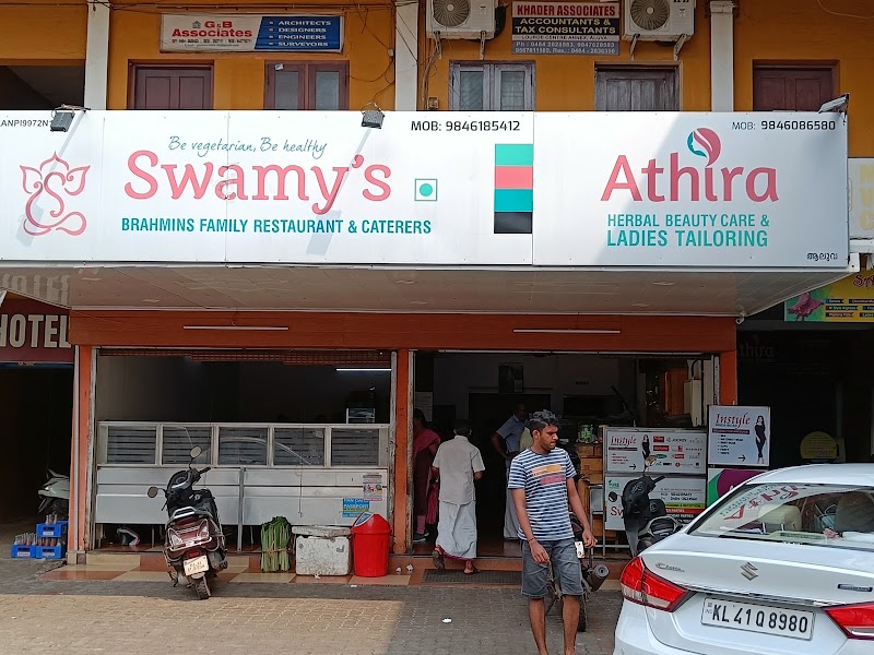 Swamy's Vegetarian Restaurant - Swamy's Vegetarian Restaurant Annex,aluva, Lourde Centre, Sub Jail Rd, Periyar Nagar, Kochi, Aluva, Kerala 683101, India