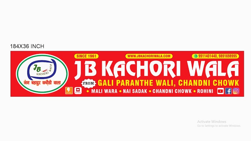 Jung Bahadur Kachori Wala - Jung Bahadur Kachori Wala 1104, Gali Bhojpura Rd, Old Delhi, Maliwara, Katra Shah N Shah, Chandni Chowk, New Delhi, Delhi, 110006, India