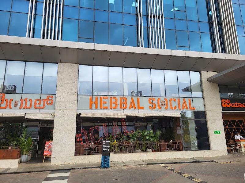 Hebbal SOCIAL - Hebbal SOCIAL Azure, Ground floor, Bellary Rd, next to Godrej Apartments, Hebbal Kempapura, Bengaluru, Karnataka 560024, India