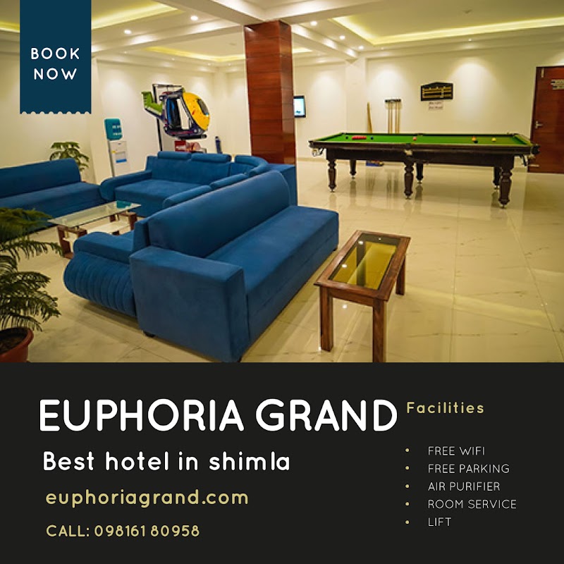 The Euphoria Grand : Hotel Near ISBT Shimla - The Euphoria Grand : Hotel Near ISBT Shimla near New ISBT, Rirka, Tutikandi, Shimla, Himachal Pradesh 171004, India