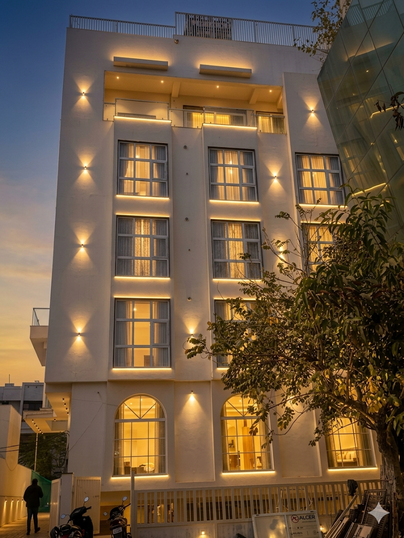 Hotel Saaj Mansion - Hotel Saaj Mansion 147, Gopalpura Bypass Rd, near Riddhi Siddhi Circle, opposite Manglam Electronic Market, Keshav Vihar, Arjun Nagar, Jaipur, Rajasthan 302015, India