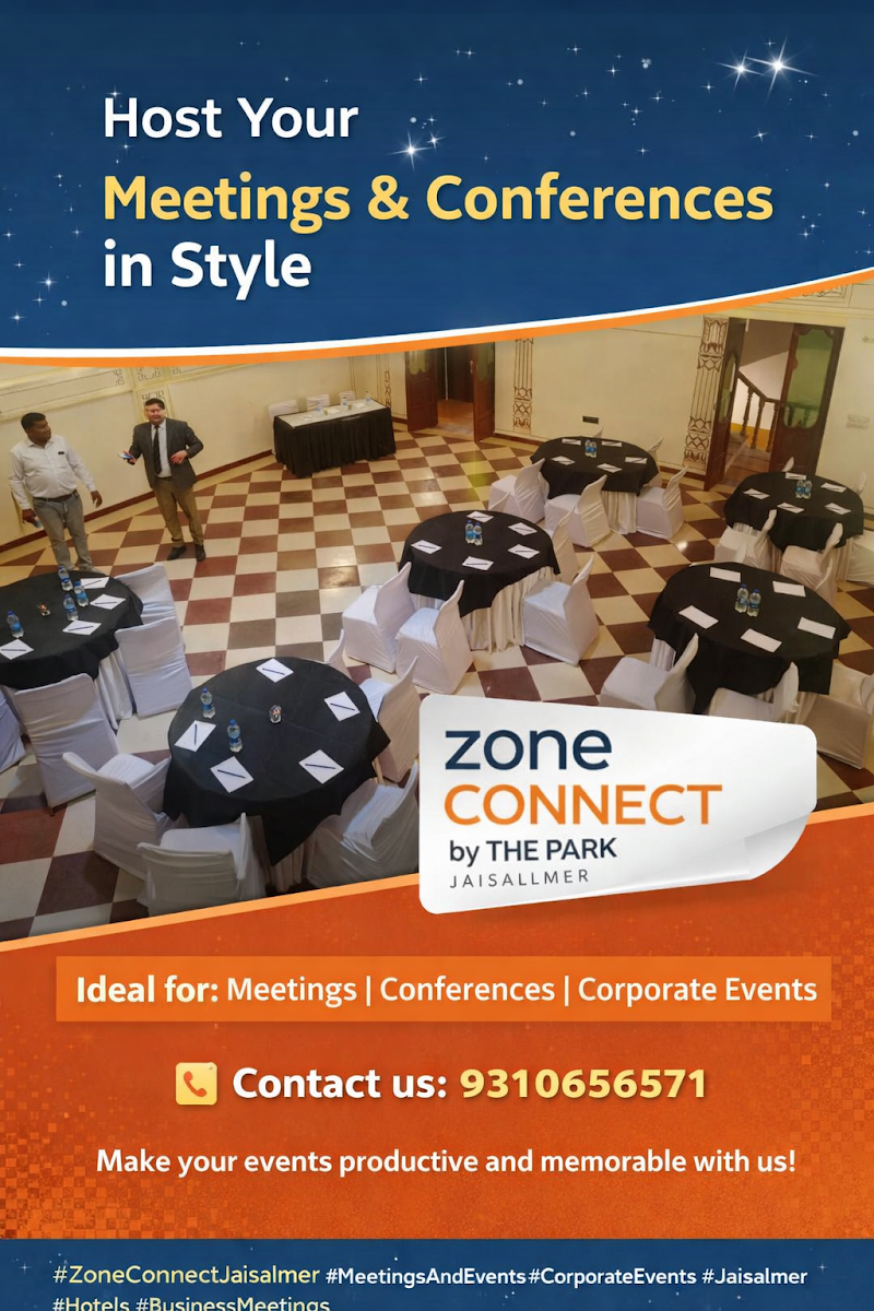 Zone Connect by The Park Jaisalmer - Zone Connect by The Park Jaisalmer, RIICO Industrial Area SHILP Gram Ramgarh By PASS ROAD, WWGW+436, Industrial Area, Gandhi Nagar, Jaisalmer, Rajasthan 345001, India