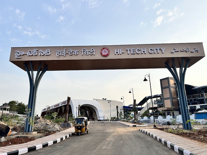 Hi-Tech City - Hi-Tech City, Hitech City station Foot Over Bridge, Izzathnagar, Hyderabad, Telangana 500072, India