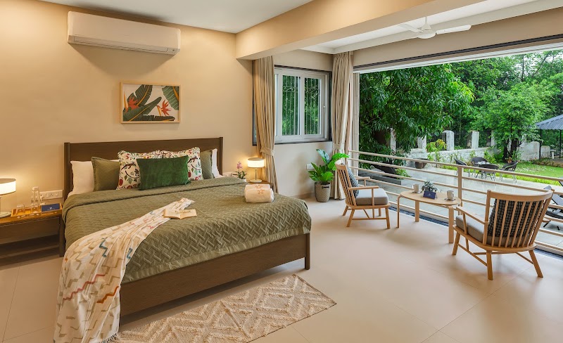 SaffronStays Nilaya by the River - Villa in Karjat - SaffronStays Nilaya by the River - Villa in Karjat XC4C+88G, Gaulwadi, Karjat, Maharashtra 410201, India