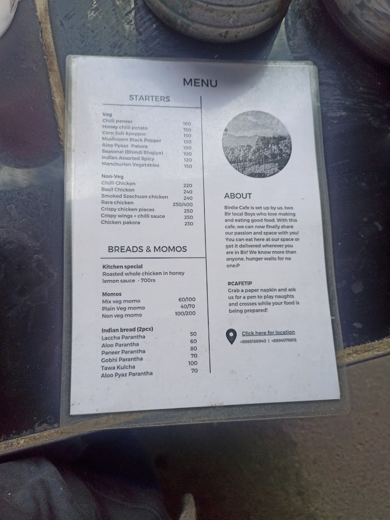 Birdie's Cafe Bir - Birdie's Cafe Bir, Birdies Cafe, Sansal - Bir Rd, Bir, Himachal Pradesh 176077, India