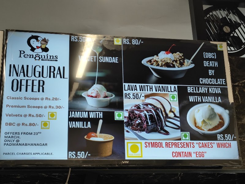 Penguins Ice Cream @ Padmanabhnagar - Penguins Ice Cream @ Padmanabhnagar, RK Layout, 205C, RK Layout 2nd Stage, Kadarenahalli, Stage II, Padmanabhanagar, Bengaluru, Karnataka 560070, India