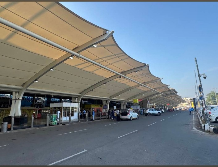 Coimbatore Domestic Airport - Coimbatore Domestic Airport 22MR+5M6, Peelamedu - Pudur Main Rd, Alagu Nagar, Civil Aerodrome Post, Coimbatore, Tamil Nadu 641062, India
