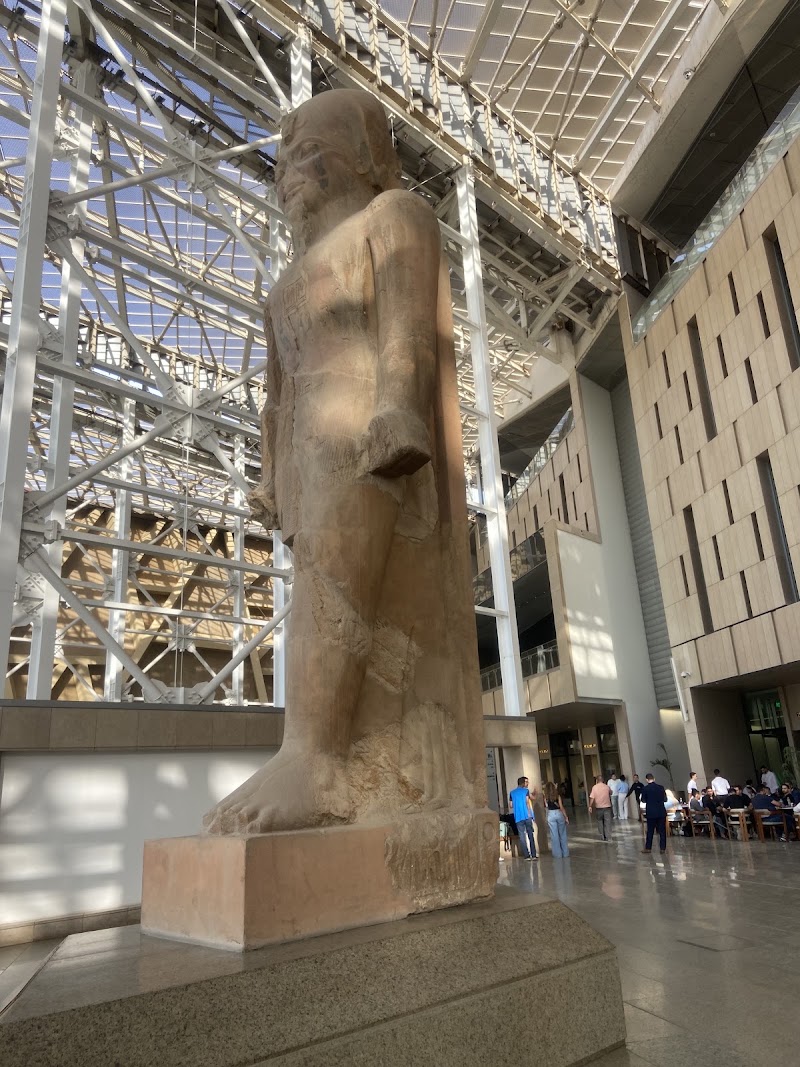 The Grand Egyptian Museum - The Grand Egyptian Museum, X4VF+V38, Cairo - Alexandria Desert Rd, Kafr Nassar, Al Haram, Giza Governorate 3513203, Egypt