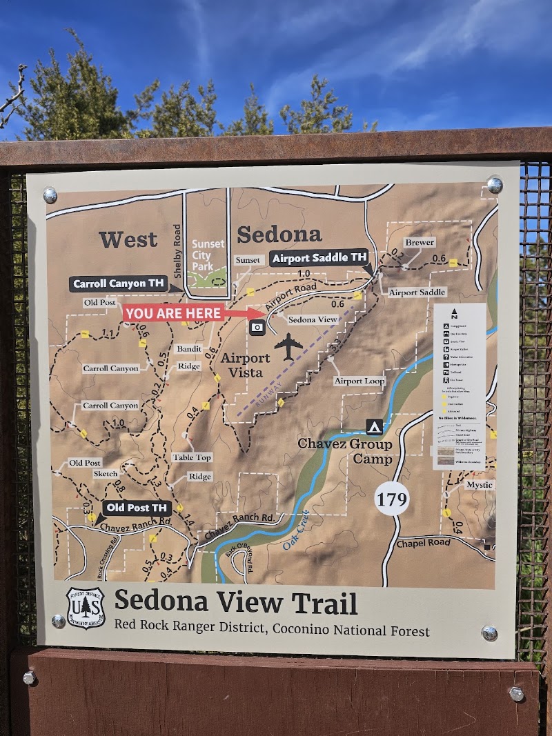 Sedona Airport Scenic Lookout - Sedona Airport Scenic Lookout 538 Airport Rd, Sedona, AZ 86336, USA