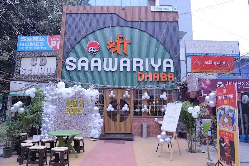 Shree Saawariya Dhaba - Shree Saawariya Dhaba Shop No. 1, CD Tower, CD chowk, Main, Badshahpur Sohna Rd, Sector 48, Gurugram, Haryana 122101, India