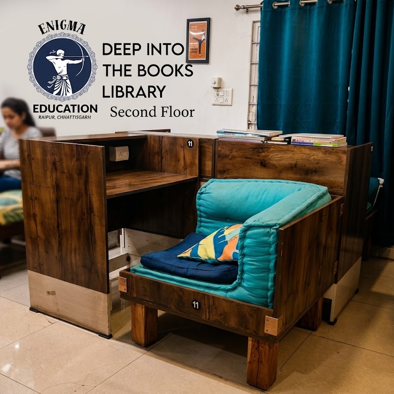 Deep into the Books - Reading Room & Library - Deep into the Books - Reading Room & Library Deep into the Books - The Co Studying Space, First & Second floor, C-8, Sector 2, Jagriti Nagar, Devendra Nagar, Raipur, Chhattisgarh 492009, India