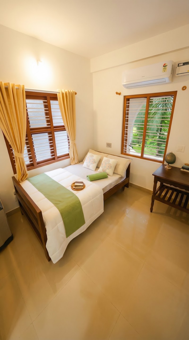 Classic (2bhk): MyYearlyStay in Udupi - Classic (2bhk): MyYearlyStay in Udupi Vidhya nagar 2nd cross, post, opposite Little Rock Indian School, Bramavara, villahe, Chanthar, Karnataka 576213, India