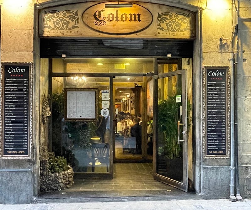 Colom Restaurant - Colom Restaurant Carrer dels Escudellers, 33, Ciutat Vella, 08002 Barcelona, Spain