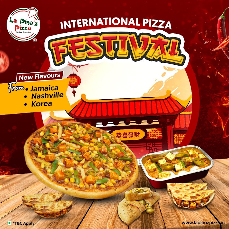 La Pino'z Pizza Central Plaza Mall Gurugram - La Pino'z Pizza Central Plaza Mall Gurugram, First Floor, Metro Station, F -10, near 53, 54, Parsvnath Exotica, DLF Phase 5, Sector 53, Gurugram, Haryana 122011, India