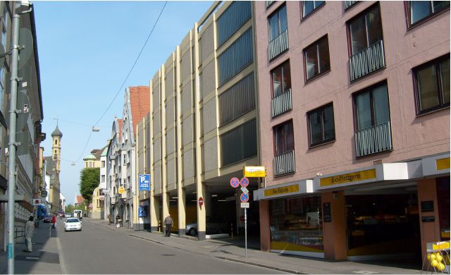 CONTIPARK Parkhaus Ludwigstraße - CONTIPARK Parkhaus Ludwigstraße, Ludwigstraße 28, 86152 Augsburg, Germany