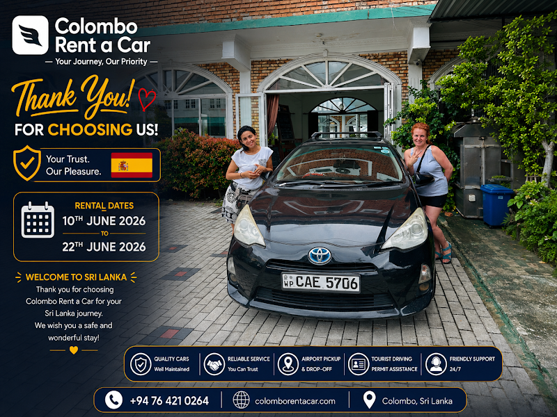 Colombo rent a car - Colombo rent a car, 76/22 yatiyana, Colombo 11550, Sri Lanka