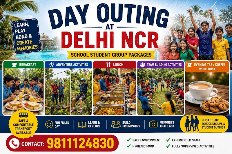 Day Outing At Delhi NCR - Day Outing At Delhi NCR, Sant Nagar Marg, b-block, Block B, West Sant Nagar, Burari, New Delhi, Delhi, 110084, India
