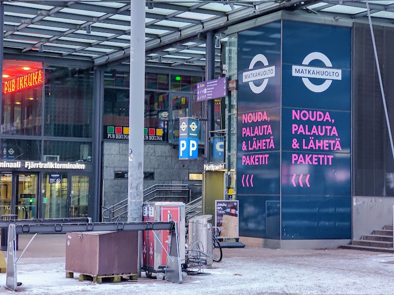 Matkahuolto bus station Kamppi - Matkahuolto bus station Kamppi, Antinkatu 3, 00100 Helsinki, Finland