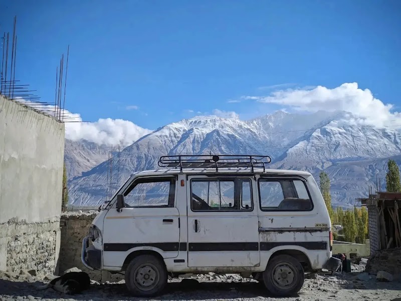 diskit bus stop - diskit bus stop, nubra, Nubra valley, near Cho cafe, Diskit, 194401