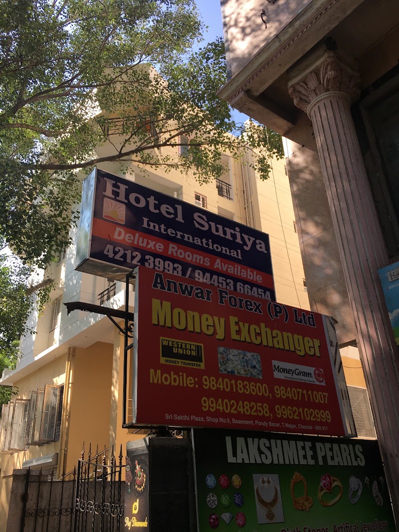 Hotel Suriya International - Hotel Suriya International No 70, police station Om Sakthi Plaza, next to Pondy bazaar, T. Nagar, Chennai, Tamil Nadu 600017, India