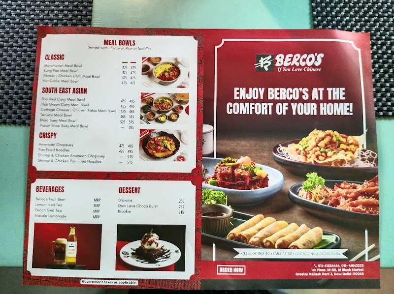 Berco's - Berco's, M-55,1st Floor, Greater Kailash-1, M Block, Greater Kailash I, Greater Kailash, New Delhi, Delhi 110048, India