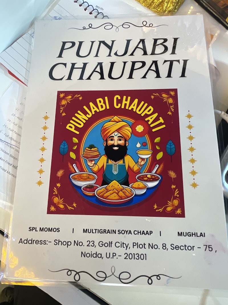 Punjabi chaupati - Punjabi chaupati Shop 23, central market, 8, Golf City Rd, Gardenia Gateway, Sector 75, Noida, Uttar Pradesh 201304, India