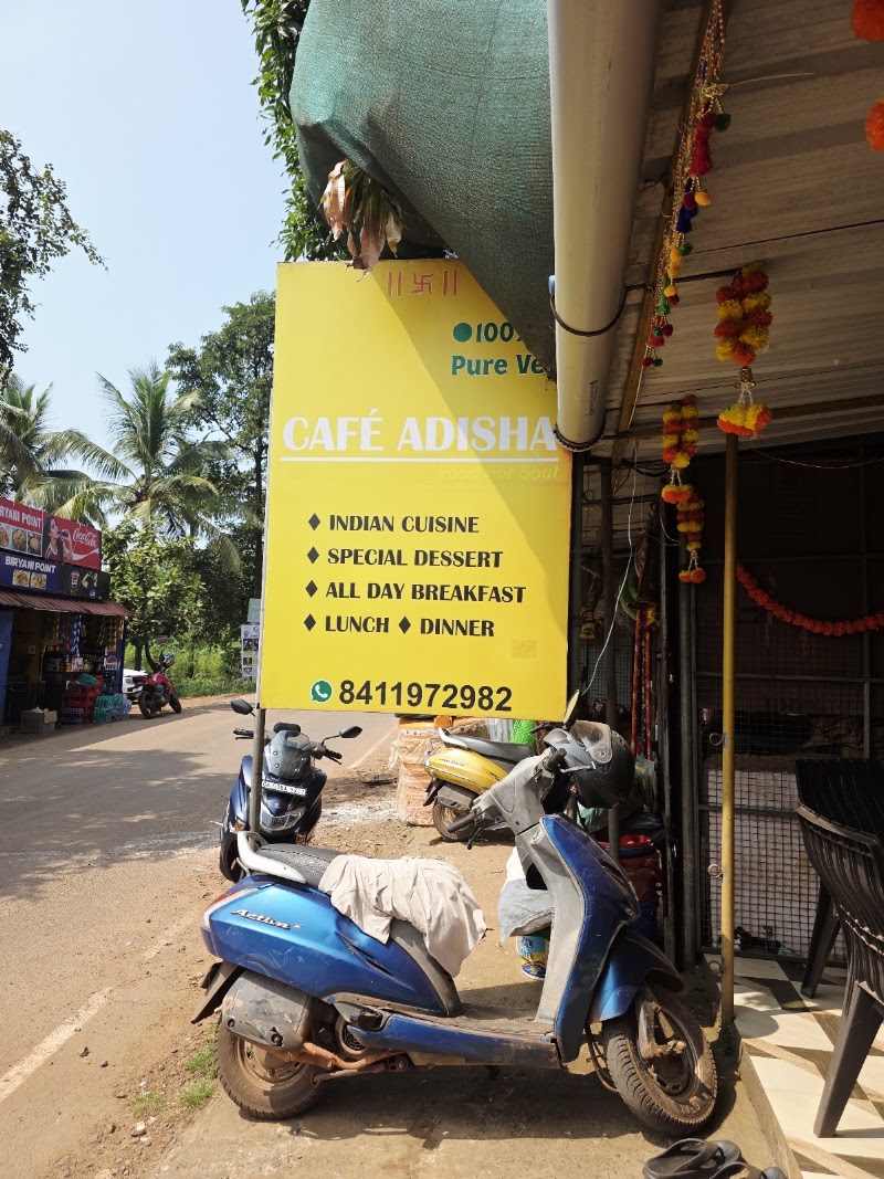 Cafe Adisha - Cafe Adisha Shop # 484/21, Dehul WADDo, near Football Ground, Anjuna, Vagator, Goa 403509, India