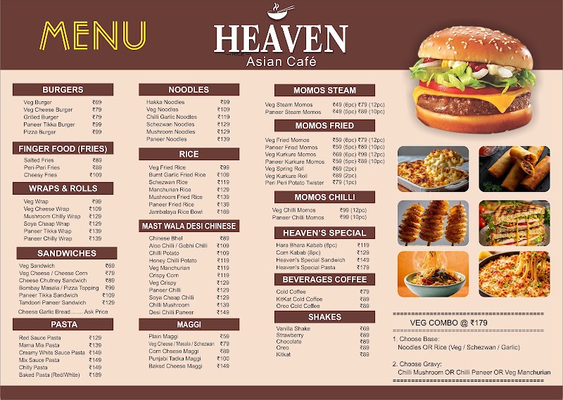 Heaven asian cafe - Heaven asian cafe shop no 337, Civic center, mini market, Civic Center Area, Sector 5, Bhilai, Chhattisgarh 490006, India