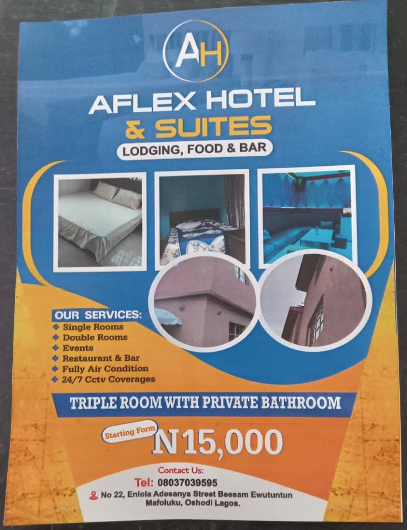 Aflex Hotel & Suites - Aflex Hotel & Suites Close to international & Local airport, 22 Eniola Adesanya St, Beesam, Mafoluku Oshodi, Lagos 102214, Lagos, Nigeria