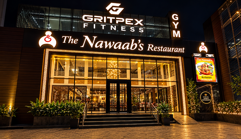 The Nawaab's Restaurant - The Nawaab's Restaurant police commissionerate, Banjara Hills Road No. 12, opposite Hyderabad, Venkateswara Colony, Banjara Hills, Hyderabad, Telangana 500034, India