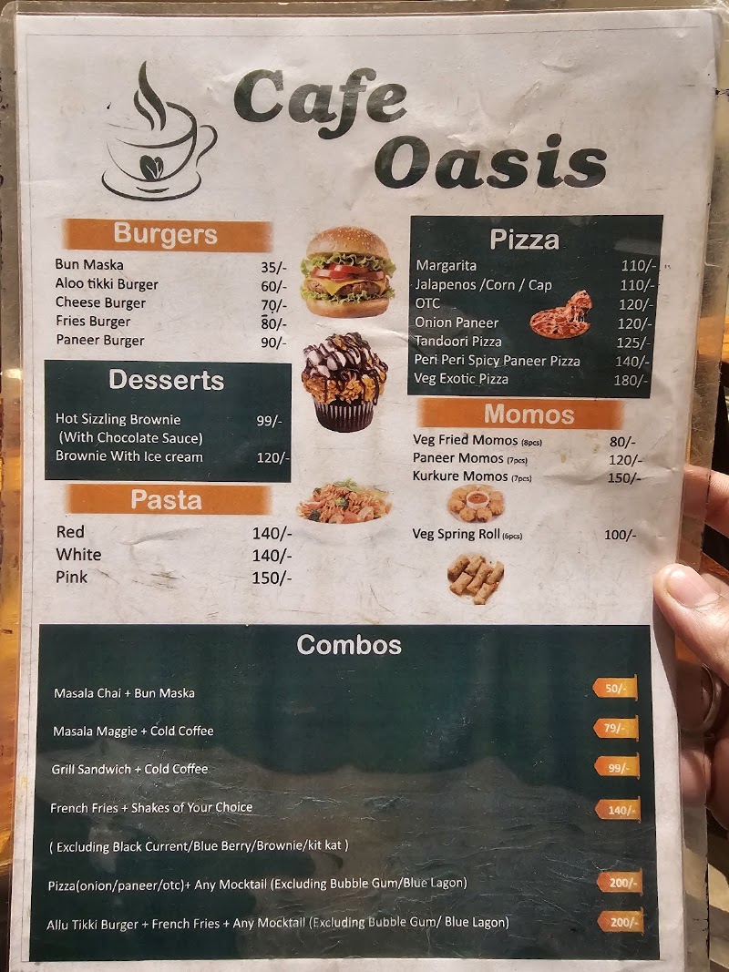 Cafe oasis - Cafe oasis Rama Tower, Vijay Path, Mansarovar Sector 7, Sector 9, Mansarovar, Jaipur, Rajasthan 302020, India