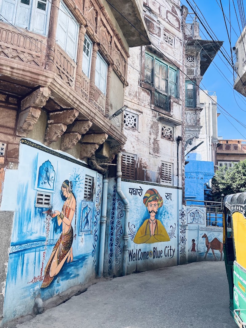 Blue city lane - Blue city lane, Nauchokia, brahmpuri, old cithy, Khagal Mohlla, Sodagaran Mohalla, Jodhpur, Rajasthan 342001, India