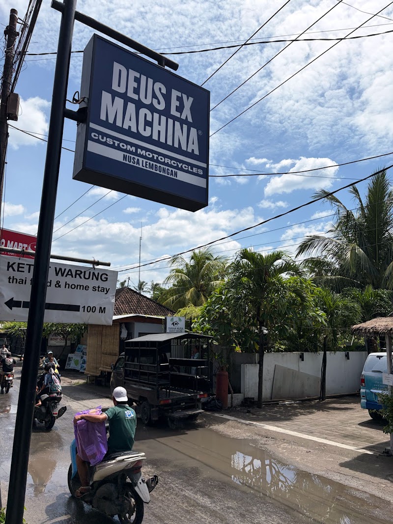 Deus Ex Machina - Nusa Lembongan - Deus Ex Machina - Nusa Lembongan, Dusan Kaja Jl. Jungutbatu, Nusa, Lembongan, Kec. Nusa Penida, Kabupaten Klungkung, Bali 80771, Indonesia