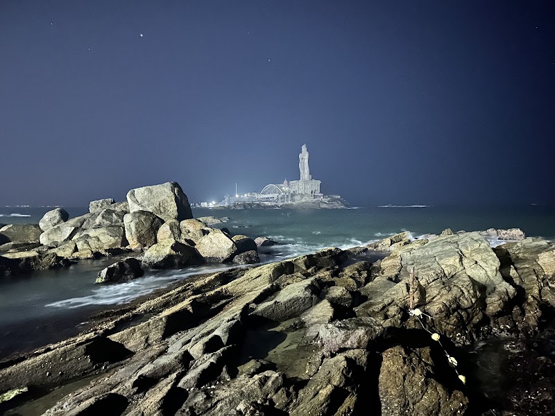 Indira Point - Indira Point, last, rock indian ocean, Kanniyakumari, Tamil Nadu, India