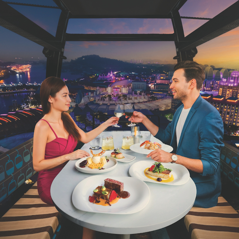 Cable Car SkyDining - Cable Car SkyDining Level 2 Faber Peak Singapore, 109 Mount Faber Rd, Singapore 099203