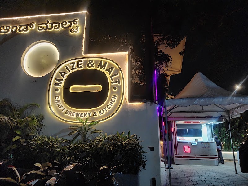 Maize & Malt - Craft Brewery & Kitchen - Maize & Malt - Craft Brewery & Kitchen 3, 4th Cross Rd, near Whitefield, Vigneshwar Nagar, Kaveri Nagar, Krishnarajapuram, Bengaluru, Karnataka 560048, India