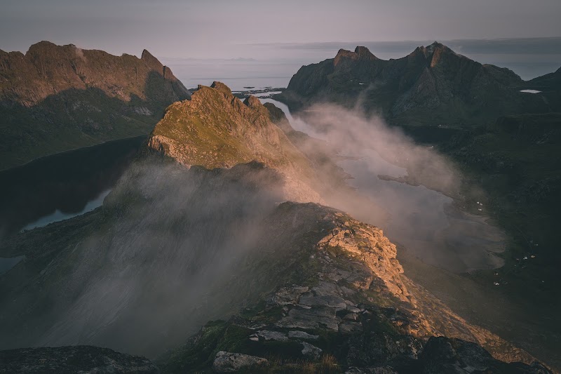 Helvetestinden - Helvetestinden, Moskenes Municipality, Norway